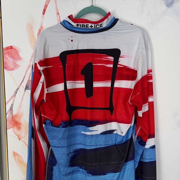 Bogner Fire + Ice Striped Long Sleeve Inner Layer XXL - Picture 4 of 4